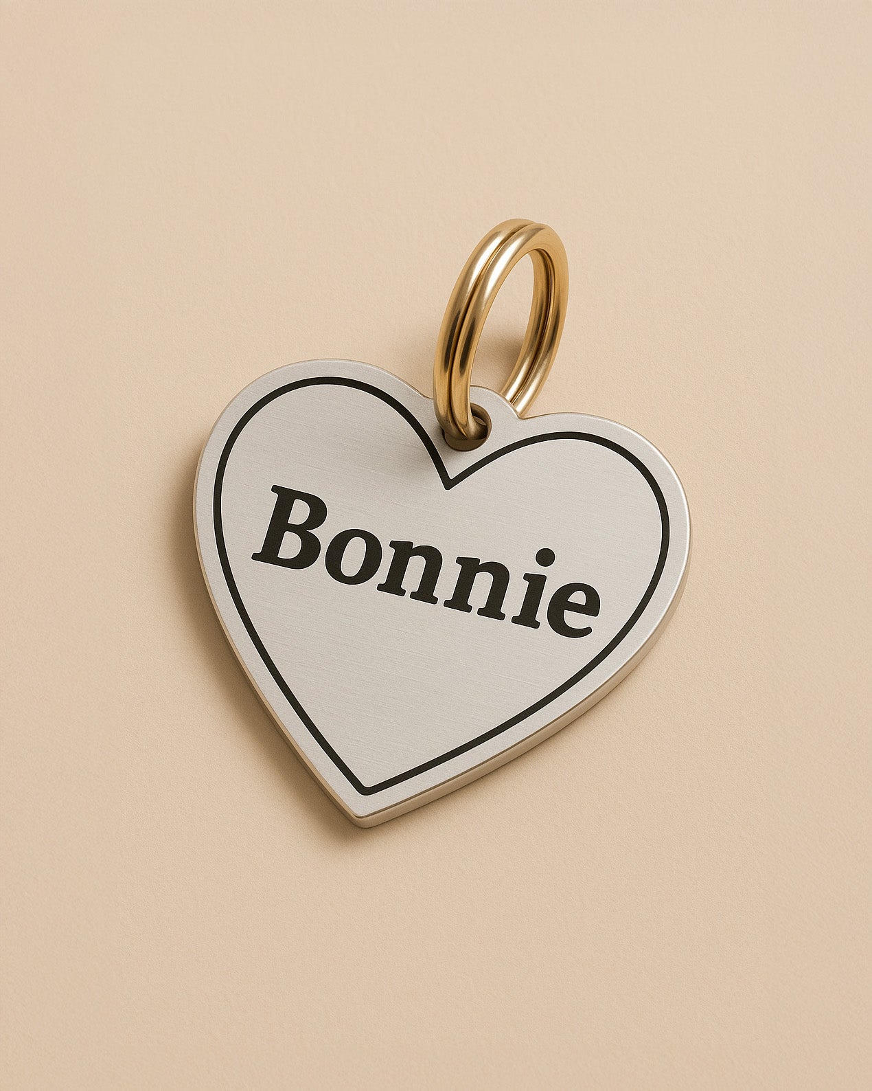 Heart Name Tag