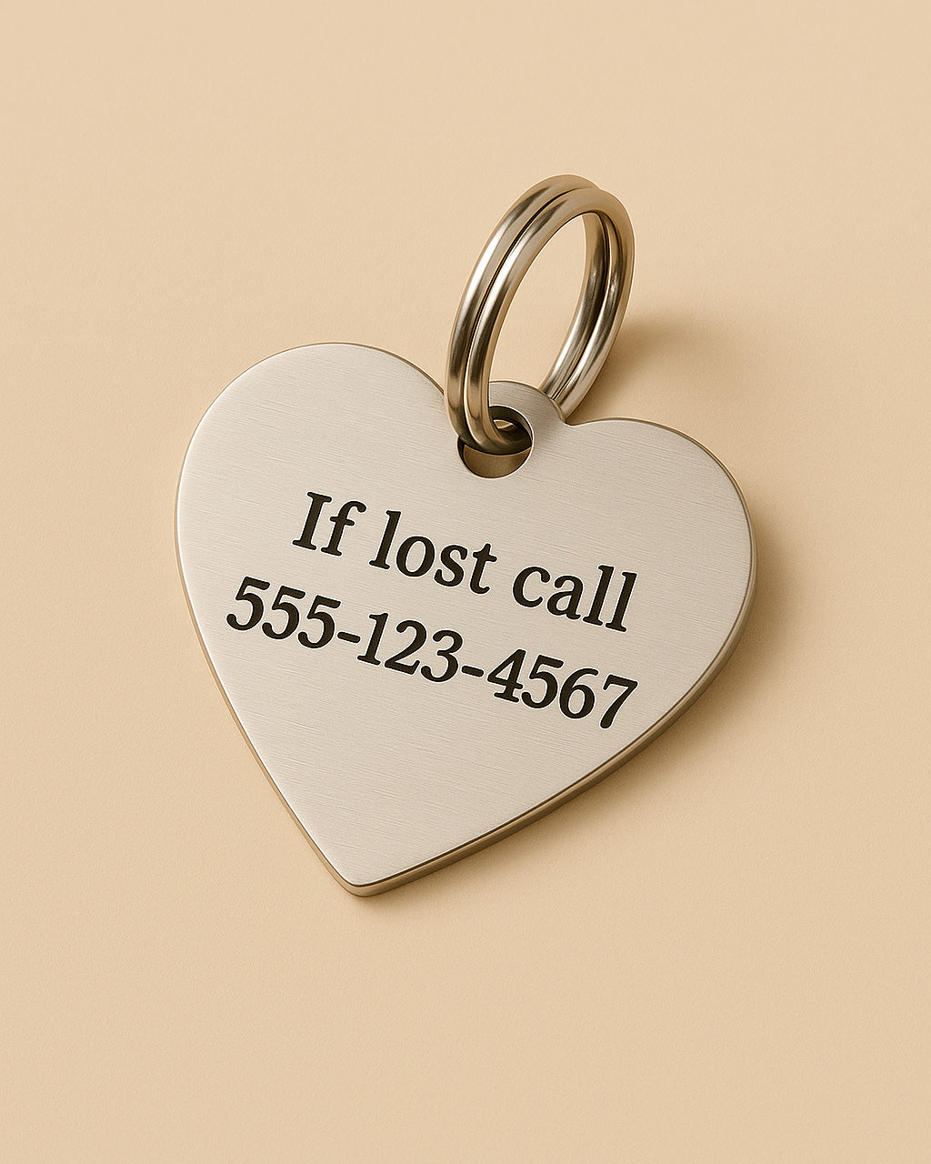 Heart Name Tag