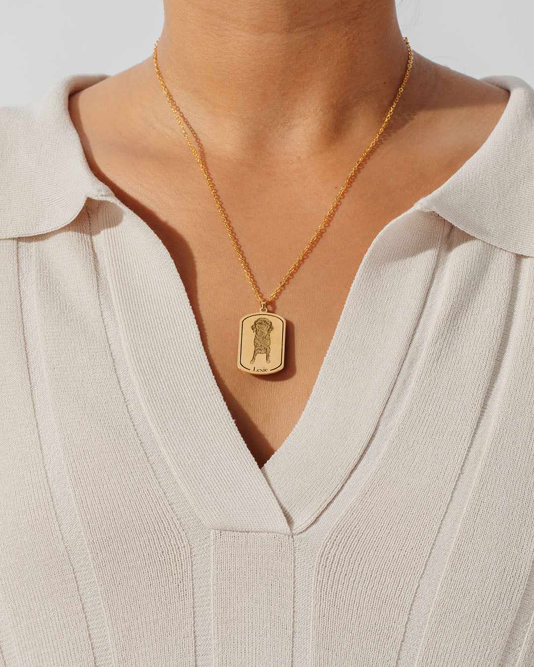Collana con Medaglietta